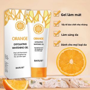 Gel Tẩy Tế Bào Chết Màu Cam 50g Loại Bỏ Vết Da Chết Nhẹ Nhàng Lột Da Làm Sáng Dưỡng Ẩm Kem Dưỡng Ẩm Tẩy Tế Bào Chết Cho Mặt Chăm Sóc Da Hàn Quốc Dành Cho Phụ Nữ