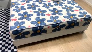 Waterproof Cotton Fitted Sheet Flower Colored Fitted sheet Bed Cover Mattress Cover Single/Queen/King Size Non Slip Sheet