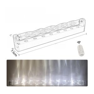Dynamic Water Wave LED Projection Atmosphere Light Wash Wall for Restaurant Bar KTV Living Room Background Outdoor Lighting