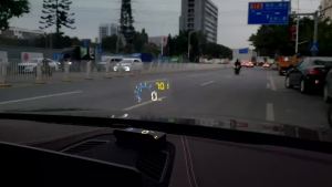 M12 Car Head Up Display OBD + GPS HUD Display Digital GPS Speedometer Water Temp Voltage Fuel Tacho Speed Alarm Electronic Part