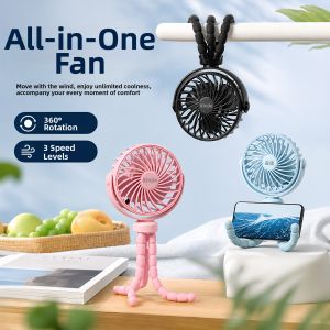 Jiaxun | Multifunction Night Light Stroller Fan