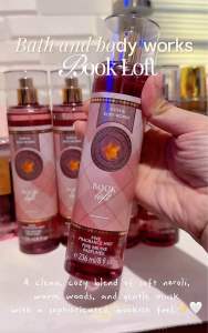 Bath and Body Works Book Loft fragrance mist 236ml RARE