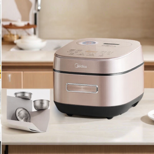 Midea | หม้อหุงข้าวดิจิตอล 4 ลิตร พร้อมหม้อสแตนเลส