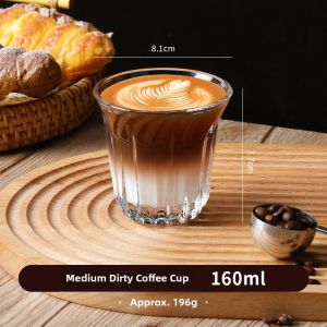 MONGDIO | High-End Refined Home Glass Coffee Cup