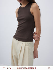 Áo Vest Thêu Logo Màu Tương Đồng Bên Hông Mới RandomPiece24 Thiết Kế Vai Rộng Cổ Điển Kiểu Dáng Công Sở Mùa Xuân 2024