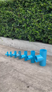 สำหรับ สามทาง PVC พิเศษ ขนาด 1/2 ชั้น 13.5 สีฟ้า: