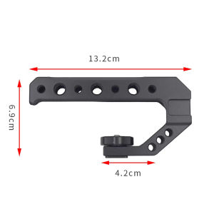 DLSR Top Handle Grip for DSLR Mirrorless Camera Handheld Stabilizer with Cold Shoe Mount Work with SmallRig Rig Accessories