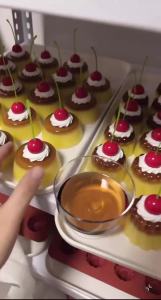 K63 Kem Pudding Mô Phỏng Kính Đồ Trang Trí Retro Để Bàn Trang Trí Dễ Thương Trang Trí Phòng Ảnh Đạo Cụ Cho Bé Gái Quà Tặng Sinh Nhật