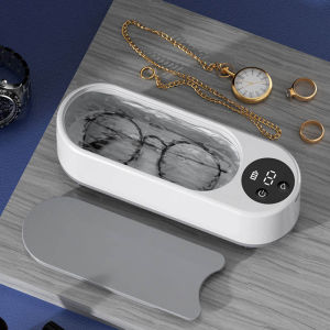 Multifunctional Household Cleaner Jewelry Glasses Cleaning Machine Ring Makeup Brush Watch Braces Stain Vibration Cleaning Pod
