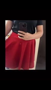 Plain Color Women Skort with Side Pocket Cycling Shorts Zumba Skirt High Waist Plus Size Palda Pants