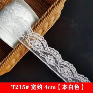 เสื้อผ้าเด็กชายผ้าโปร่งบาง T215 ขอบลูกไม้โปร่งใส ขอบลูกไม้สไตล์วินเทจ ผ้าฝ้ายผสมโพลีเอสเตอร์ ลายดอกไม้ สำหรับเด็กชาย