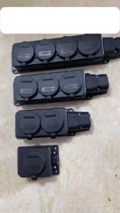 Ổ Cắm Ngoài Trời Chống Nước Đức IP54 16A 3500W Có Nắp Che Mưa Mở Rộng Không Dây 1/3/4 Đường Có Tiếp Địa Dùng Cho Nhà Ở