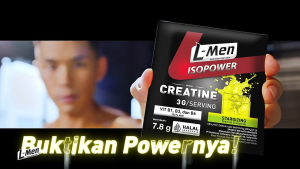 L-men LMen Isopower 1 BOX isi 30 sachet Stargizing Creatine Monohydrate with Vitamin B - 234 gram