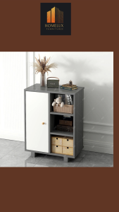 ตู้เก็บของ ตู้เก็บของข้างทีวี ใช้งานได้อเนกประสงค์ ขนาดสินค้า 60x30x76 เซ้นติเมตร สินค้าประกอบง่าย