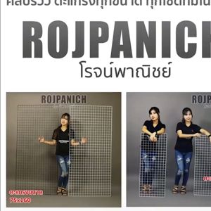 ตะแกรงลวดชุบพลาสติก ขนาด 21*102