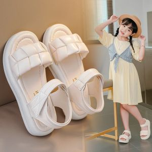 Fashion Summer Sandals Girls Students Flat Shoes
