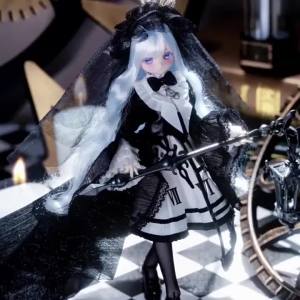 Cute 1/6 Articulated BJD Doll Blind Box Time Rift & Music Box Series Desktop Ornament Collectible Surprise Gift