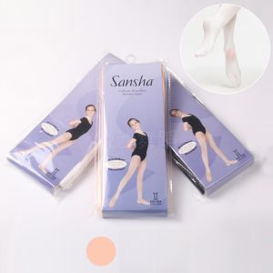Sansha Childrens Ballet Dance Socks Professional Exam Large Pantyhose with Foot Practice Socks Yoga Fitness Fans Supplies