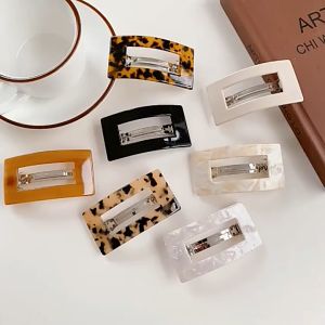 กิ๊บสปริง Square spring clip ขนาด 8.5cm. กิ๊บติดผม กิ๊บผม