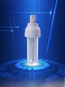 Ultra-Bright LED Plug And Play Tube PL Horizontal Insertion Corn Lamp U-Shaped Two-Pin Vertical Installation Bulb No Flicker
