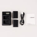 Paket Baterai & Charger for Sony ZVE10 / ZV-E10 - Batre Battery Casan. 