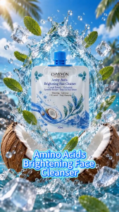 [Supreme Upgrade] CHYEVON Amino Acids Brightening Face Cleanser 30ML | Whitening Brightening Anti-Acne | Pore Control Deep Cleansing Oil Control | Sea Kelp Extract & Niacinamide & Coconut Extract & Spearmint Floral | Icy Refreshing Skin Repairing [SHOP]