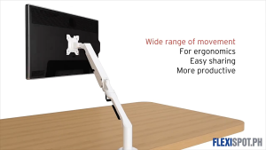 ✨Load capacity 600 kg ✨Single Monitor Desk Mount Monitor Stand Build-in Gas Spring Monitor Arm laptop stand Mount Stand for 17 inch to 32 inch Monitor Can rotate 360°