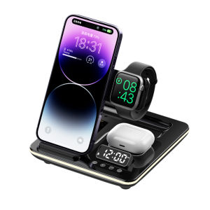 5 in 1 Fast Magnetic Wireless Charger Stand Charging Station