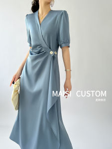 MASSCSALLY | V-neck Elegant Slender Summer Dress