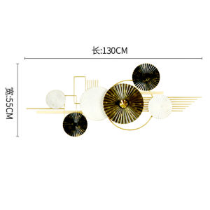 งานฝีมือตกแต่งผนังสไตล์เรียบง่ายหรูหรา ดีไซน์เรขาคณิต สำหรับห้องนั่งเล่น ตู้เสื้อผ้า ตู้เสื้อผ้า ตกแต่งบ้าน งานฝีมือ งานฝีมือใหม่