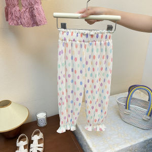Mosquito Repellent Summer Girl Pants
