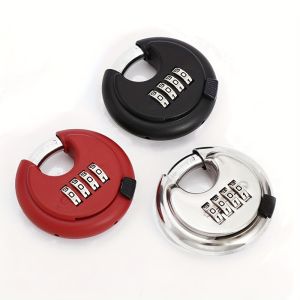 กุญแจล็อครหัสป้องกันการโจรกรรม 70 มม. หลายสี ผลิตจากโลหะผสมสังกะสี สำหรับตู้เสื้อผ้า ลิ้นชัก กล่องเก็บของ ปลอดภัย กันน้ำ กันสนิม รูปทรงวงกลม