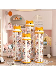 Hộp Đựng Búp Bê Có Khóa Kéo Hộp Đựng Đồ Chơi Búp Bê Bằng Nhựa Cho Phòng Khách Đồ Chơi Búp Bê Cho Trẻ Em Đồ Chơi Búp Bê Bằng Vải