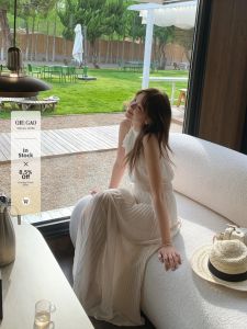 Elegant Petite Women Summer Dress
