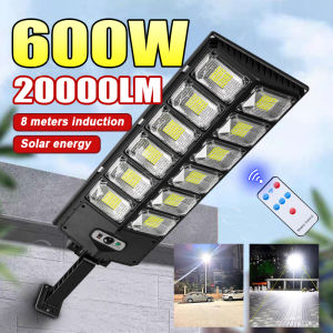 20000LM Powerful LED Solar Lights Outdoor With Motion Sensor 400㎡ Solar Lamp Outdoor Ultra Bright Garden Street Courtyard Light