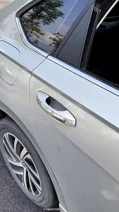 1Set Car Door Lock Cover Peredam Getaran Penutup Kunci Pintu Mobil Anti Karat  Universal OTO4010