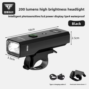 TOSUOD | Bright Waterproof Bike Front Light for Night Riding