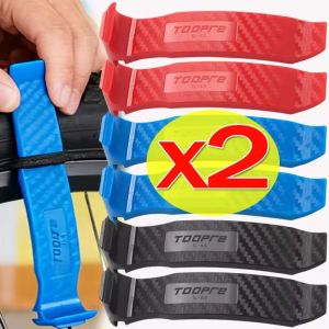 2PCS Multifunctional Bike Tire Lever Ultralight Wear-resistant Bicycle Inner Tube Deflation Device Tool Bike Repair Tool