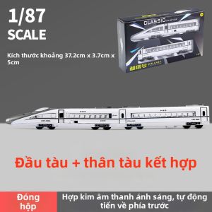 Mô Hình Đồ Chơi Tàu Cao Tốc Lớn Bằng Hợp Kim Kích Hoạt Bằng Giọng Nói