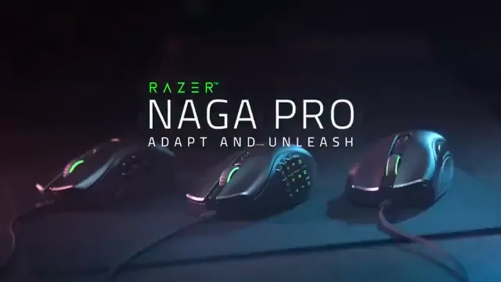 Razer Naga V2 Hyperspeed/Naga V2 Pro MMO Wireless Gaming Mouse