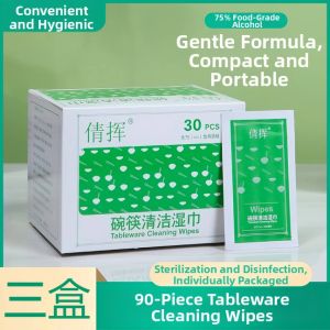 Sterilizing Disinfectant Wipes Dish Clean