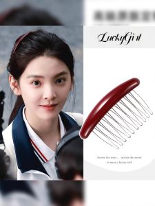 Difficult to Please Chapter If Nan Wen Yi Fan Hair Comb Fixed Hair Clip Bangs Holder out Korean Style Hair Accessories