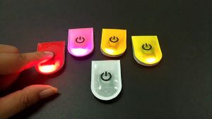 Reflective Safety Cycling Running Walking Bike Warning Reflector Reflective ic Clip LED Light Outdoor Sports Outdoor Sports LED Safety Light Reflective Magnetic Clip on Strobe Running Walking Bike Cycling