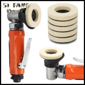 Si Fang | 2pcs 50mm Wool Polishing Wheel Polishing Pads Angle Grinder Wheel Felt Polishing Disc for Metal Marble Glass Ceramic