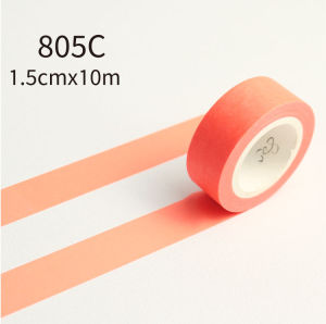 เทปผ้ากระดาษ Pure Color ที่สามารถถูกรipping ด้วยมือได้ ไม่มีรอยต่อ บันทึกข้อมูล บันทึกข้อมูล ลายทางสีเขียว ลายทางสีสันสดใส ลายทางสีสันสดใส