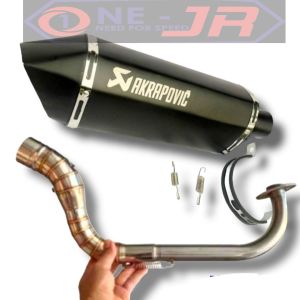 Knalpot Racing AKRAPOVIC YAMAHA NMAX 155 OLD / NEW AEROX LEXI XMAX 250 XRIDE MIO J / M3 SPORTY SUARA NGEBAS