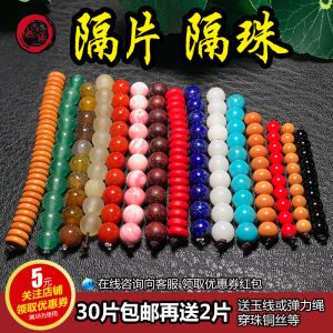 Colorful Crystal Spacer Beads And Pads Olive Silicone Leather Star Moon Buddha Beads Bracelet Accessories for DIY Jewelry