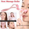 Lifter Skin Scraping Smooth Edge Tightening Clip Portable Shaper Nose Shaping Roller Massager. 
