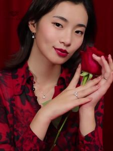 Cincin Wanita Kawin Tunangan Anti Luntur Gaya Korea Hadiah Pasangan Berkualitas