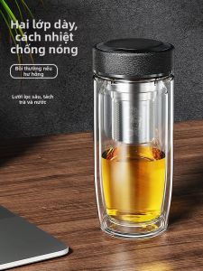 M·S | Ly Thủy Tinh Pha Trà Chống Nóng Chống Nổ Có Thể Tách Rời